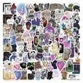 Set van 100 magische tovenaarsstickers met toverdrankflesjes en zwarte katten voor DIY - Apotheker Graffiti (FE081FE082)