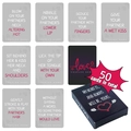 Juego de cartas para parejas Night of Love con 50 tarjetas interactivas en caja de regalo - Estilo Night Of Love (T01042912)