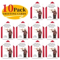 Lot de 10 cartes d'anniversaire drôles avec enveloppes rouges et motif humoristique - Style Grand-mère Chinoise Humoristique (T020400573)