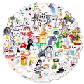 Set mit 56 wasserfesten Cartoon-Maus-Aufklebern in verschiedenen Stilen für Koffer und Gitarre - Gemischte Stile (T01042857)