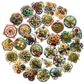 Pegatinas PET impermeables de engranajes steampunk vintage para decorar portátiles y móviles - Engranaje Steampunk (T01042846)