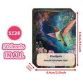 Lot de 50 cartes d'encyclopédie animale vintage avec illustration colibri, 8,9x6,4cm - Style de Citations d'Illustration d'Animaux (T01042606)
