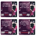 46 Tarjetas rasca y gana románticas con acertijos divertidos y siluetas para parejas - Cartas de Adivinanzas para Parejas (T01042650)
