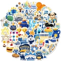Blue Hanukkah Cartoon Style(T01042655)