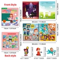 Educational occupation sticker book for kids with focus training scenes and stickers - T01040790