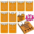 Gioco di carte Truth or Drink per feste con 50 carte arancioni per rompere il ghiaccio - Stile della Carta del Gioco di Festa (T01042453)