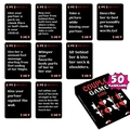 Love His Deck couple game cards with 50 interactive intimacy flashcards for partners - Couples Interactive Game Style (T01042451)