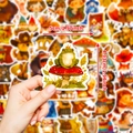 Cute fairy tale frog cartoon stickers set for water bottle and guitar decoration - Fairy Tale Hand-drawn Style (T01042467) / 50 Sheets