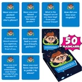 DIZZINESS Party-Interaktionskartenspiel-Set mit 50 Karten für sozialen Spielspaß - Dizziness-Serie (T01042508)