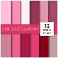 Lot de 12 feuilles de papier scrapbooking 6x6 pouces dégradé rose et bordeaux - 15cmx15cm / Style Couleur Unie Violet (T01041368)
