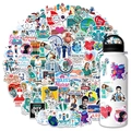 100pcs waterproof nurse stickers for water bottles and laptops medical career theme - Nurse Day (T01040681)
