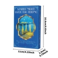 Taccuino vintage Van Gogh Notte Stellata 16,8x11x2cm diario blu con copertina rigida - Notte Stellata sul Rodano (T01042188) / Blu T01042188