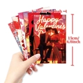 DIY Valentine's Day wall cards set of 50 Romantic greeting cards for gift decoration - Valentine Theme (T01042220)