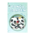 Taccuino Panda Garden con simpatico design a forma di panda e chiusura magnetica - Blu Chiaro (T01042250)