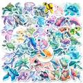 Pack de 50 pegatinas de tortugas marinas en acuarela para portátil y decoración - Lista T01041075-1 Tortuga Marina Azul (50 Imágenes)