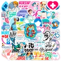50 pieces of nurse-themed cartoon stickers for laptops and planners decoration - Nurse Injection Style (T01041882)