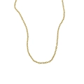 Minimalist S925 sterling silver cross chain necklace with a polished golden finish - Gold Color With Chain