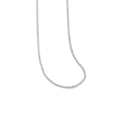 Collana a clavicola scintillante in argento sterling S925 con trama glitterata da donna - Argento 925 / Argento