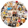 Set di adesivi gatto realistici con simpatici gattini tigrati e arancioni assortiti - Stile Gatto Realistico B (T01040478)
