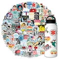 Nurse appreciation sticker set with medical icons for water bottles and laptops - Nurse Day (T01040683)