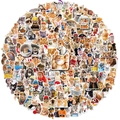 Waterproof PVC cat stickers featuring cute kittens in various costumes and funny scenes - Realistic Cat Style A (BP-0000452)
