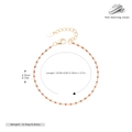 Detail of 925 sterling silver gold plated bracelet with red enamel beads and lobster clasp - Orange Red-Gold Plated