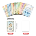 Set van 18 geïllustreerde inspiratiekaarten van 6x8,9cm met witte achterkant - Inspirerende Illustratiestijl (T01043546)