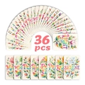 36 Stück dekorative Karten im Bohemian-Blumenstil mit inspirierenden englischen Zitaten - Boho Blumen Stil
