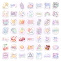 Y2K Macaron-Sticker-Set mit 49 Retro-Technik-Motiven und Pixel-Art-Illustrationen - Rxhy0062