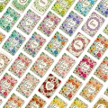 Dettaglio di biglietti pasquali floreali ad acquerello con scritte artistiche love - Stile Amore Floreale Acquerello (RXHB0502)