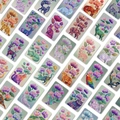 Juego de tarjetas artísticas con ilustraciones de animales y loto y diseño surrealista - Estilo Artístico de Animales y Plantas Surrealistas (RXHB0503)
