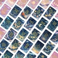 Mise en page détaillée des cartes d'oracle de nuit étoilée avec citations inspirantes - Cartes de Citations Ciel Étoilé Onirique (RXHB0505)