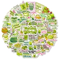 Σετ 56 αυτοκόλλητα matcha με πράσινο τσάι, λάτε, κέικ και χαριτωμένα σχέδια για ημερολόγια - Σετ Αυτοκόλλητων με Θέμα Matcha (T01043100)