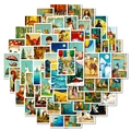 56 Vintage fairy tale forest animal stickers for DIY journaling and art decoration - Fairytale Vintage Illustration Style (T01043135)