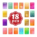Set of 18 mindfulness meditation cards with guided breathing and relaxation exercises - 18 Pieces/Set (RXHB0060)