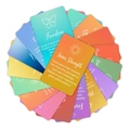 Cartes d'affirmation arc-en-ciel avec citations inspirantes sur la force intérieure - Cartes de citations (T01043544)