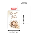 36 Inspirational cards with watercolor girl and dog illustrations, 3.5x2.36 inches - Inspirational Illustration Style (RXHB0027)
