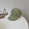 Light green ponytail sun hat with metal KT logo made of breathable waterproof fabric - 56-60cm (Adjustable) / Mint Green