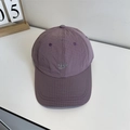 Gorra de béisbol de cuadros morados con bordado Nice y tela de secado rápido al sol - 56-58cm (Ajustable) / Púrpura Taro