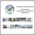 Ruban washi One Fine Day avec photos d'été côtier pour décoration de carnet 30mm x 2m - Écouter la marée
