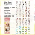 Adesivi PET serie Star Candy Dream con paesaggi naturali e temi di personaggi femminili - Confezione da 20 / Sogno di Stella
