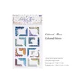 Autocollants d'angle vintage en PET pour scrapbooking DIY avec finition époxy gaufrée - Maroc Coloré