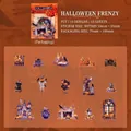 Set di 15 adesivi in PET di Halloween con motivi spettrali per scrapbooking - Carnevale Di Halloween