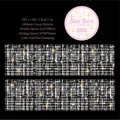 Nastro in PET Star-Yarn con stelle dorate e griglia per decorazioni e scrapbooking DIY - Rete Stellata
