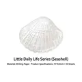 Shell shaped sticky notes made of writing paper, 75x63mm size with 30 sheets per pack - 30 Sheets / Shell