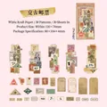 Set di 30 adesivi a forma di francobolli vintage Retro Memories in carta kraft per scrapbook - Francobollo Vintage