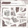 Vintage Zeitungsaufkleber mit gebrannten Kanten, 15er Set für DIY Bastelarbeiten - 2. Vergessene Fragmente
