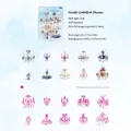 Autocollants PET vintage floraux à effet nacre pour scrapbooking et décoration - Rêves de Lustre