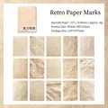 Συλλογή Vintage Marks από ειδικό χαρτί σε γήινους τόνους για scrapbooking και DIY - Σημάδια Vintage Χαρτιού