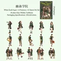 Magic Academy themed DIY stickers set featuring 15 unique hand-drawn anime character designs - Deep Forest Academy